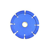 Trueliving_Tuck Point U Blades Size	Diameter in mm	Thickness in mm	 Arbor Hole 4″X6MM 105	6	20